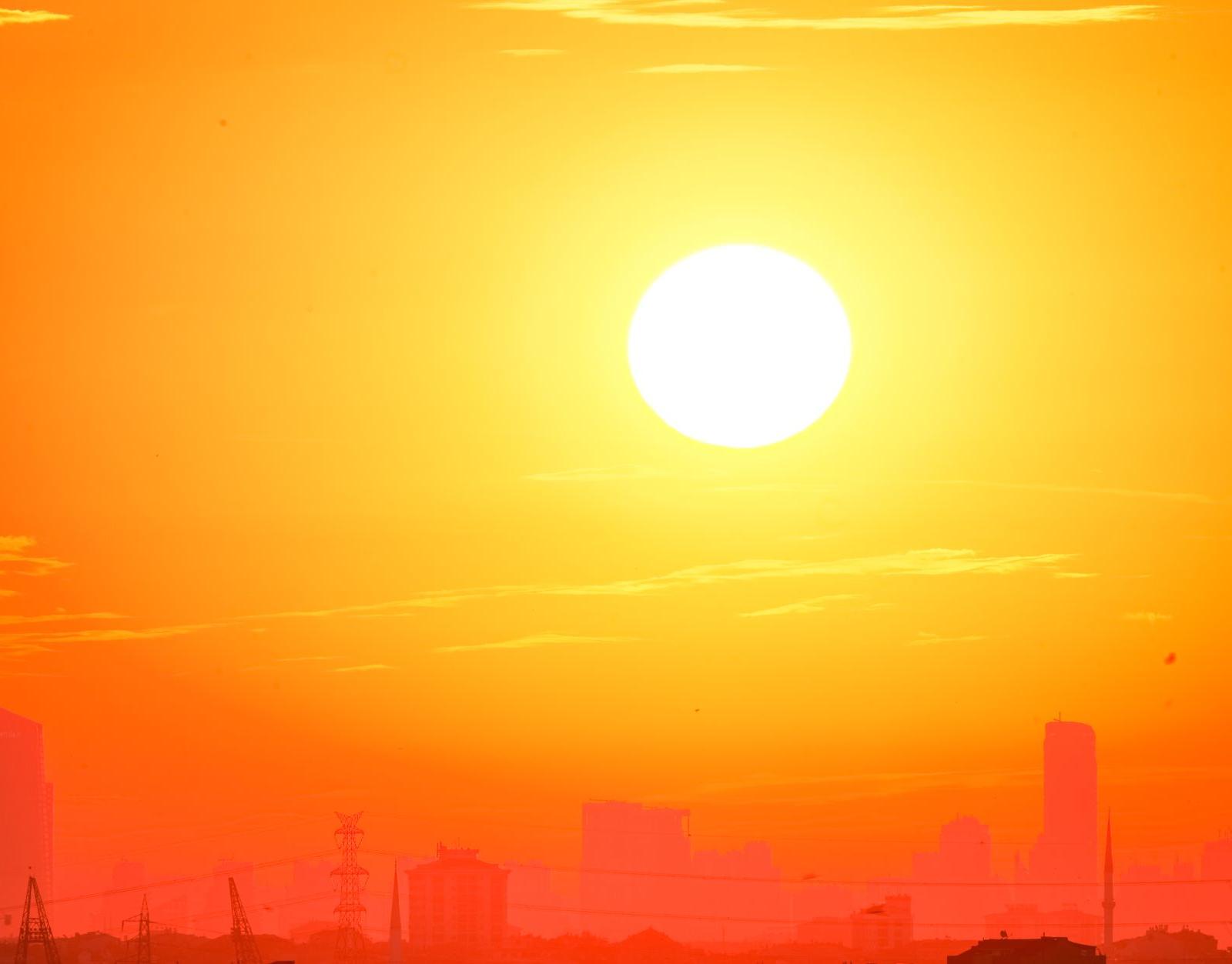 A City during Sunset